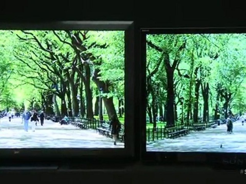 Sony Crystal LED Display at CES 2012