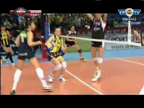 11 Ocak 2012 Fenerbahçe Universal - Mullhouse Maçı 1.Set