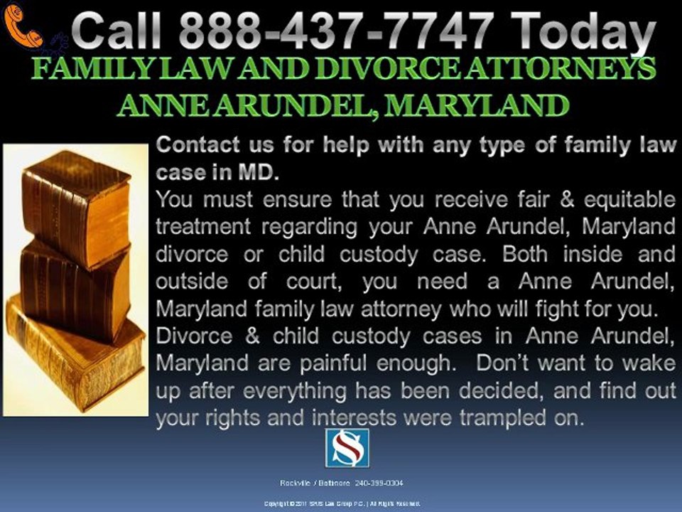 FAMILY LAW AND DIVORCE ATTORNEYS ANNE ARUNDEL MARYLAND