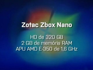 Zotac Zbox Nano é o companheiro compacto das TVs