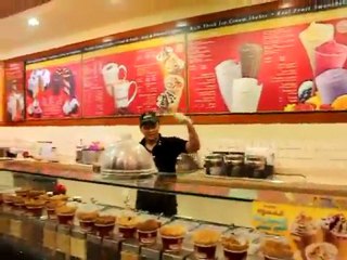 Πως σερβίρουν παγωτό στο Ντουμπάι!