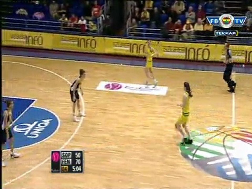 11 Ocak 2012 Sopron - Fenerbahçe Maçı 4.Çeyrek