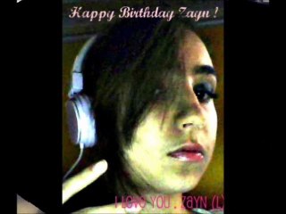 Zayn Malik Birthday - Frenchs Fans Video
