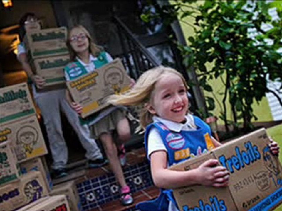 Girl Scout Cookies are here !