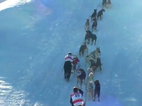 La Grande Odyssée Savoie Mont Blanc 2012 Etape 5 Jimmy Pettersson François Pagnoux Daniel Juillaguet