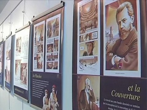 Expo: BD et musique s'accordent à la médiathèque (Troyes)