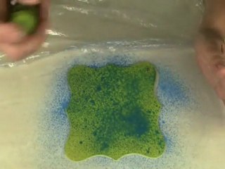 Things Crafty Episode 13 Creating Texture with Cling Wrap