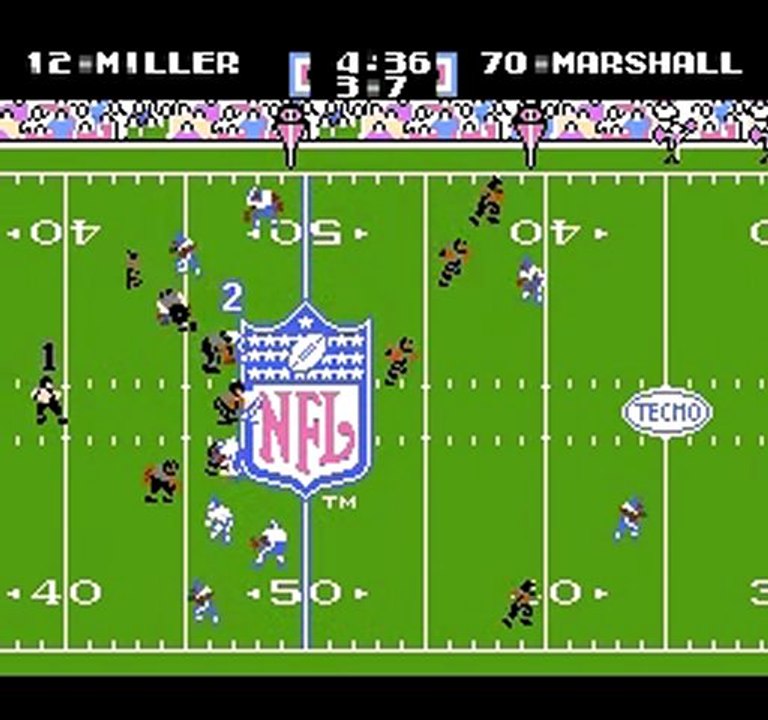 2012 NFL Playoffs - Tecmo Style! Atlanta vs New York Giants