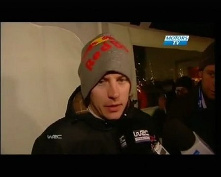 WRC Rally Sweden 2010 Kimi Räikkönen Saturday Interview