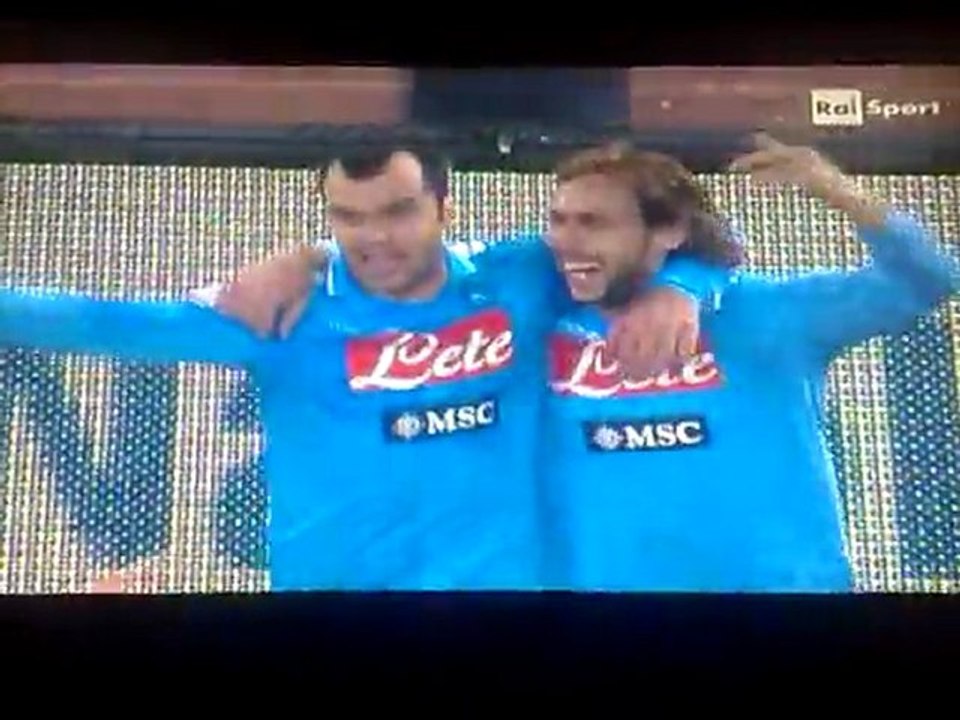 Napoli-Cesena 2-1  (Coppa Italia) Ampia Sintesi... 12\01\2012