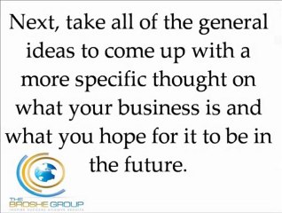 Your Small Business' Vision and Mission Statement