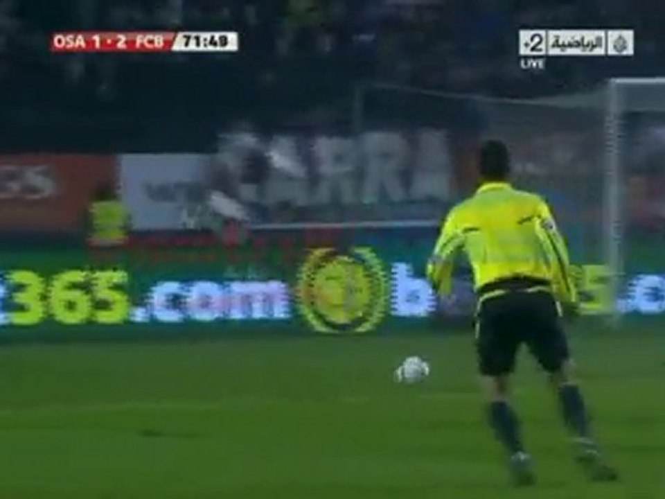 Barcelone 2 - Osasuna 1
