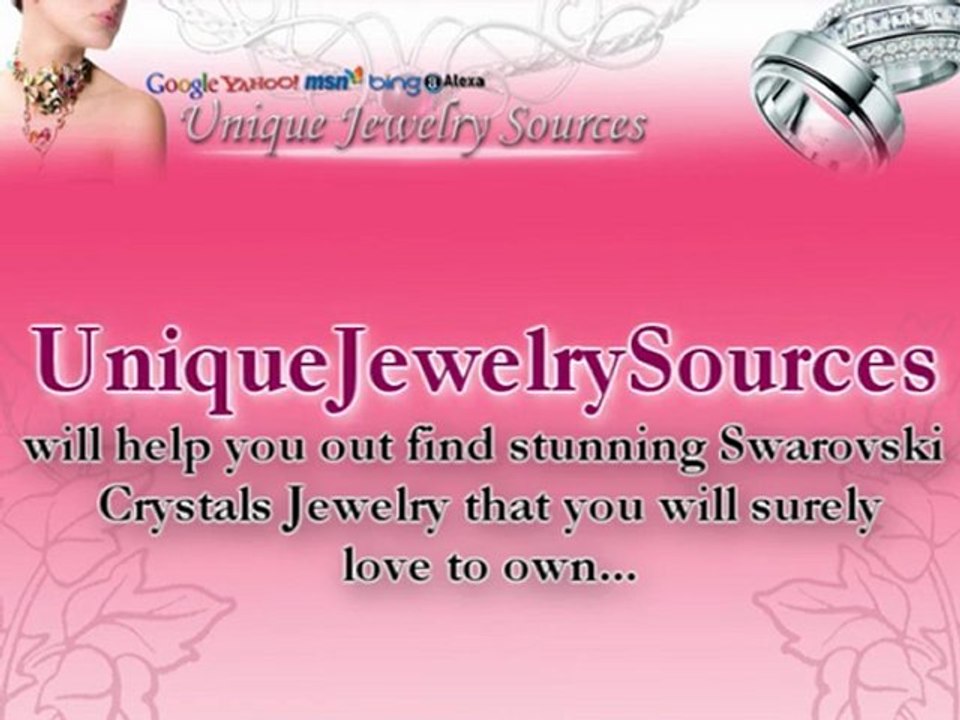 Stunning Swarovski Crystals Jewelry