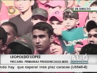 Leopoldo López: A Chávez no le importa la inseguridad
