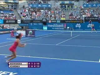 Azarenka batte Radwanska - Sydney, semifinale