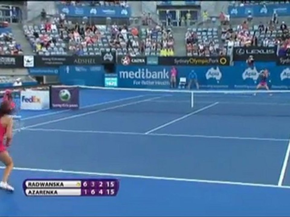 Sydney - Azarenka ist im Finale