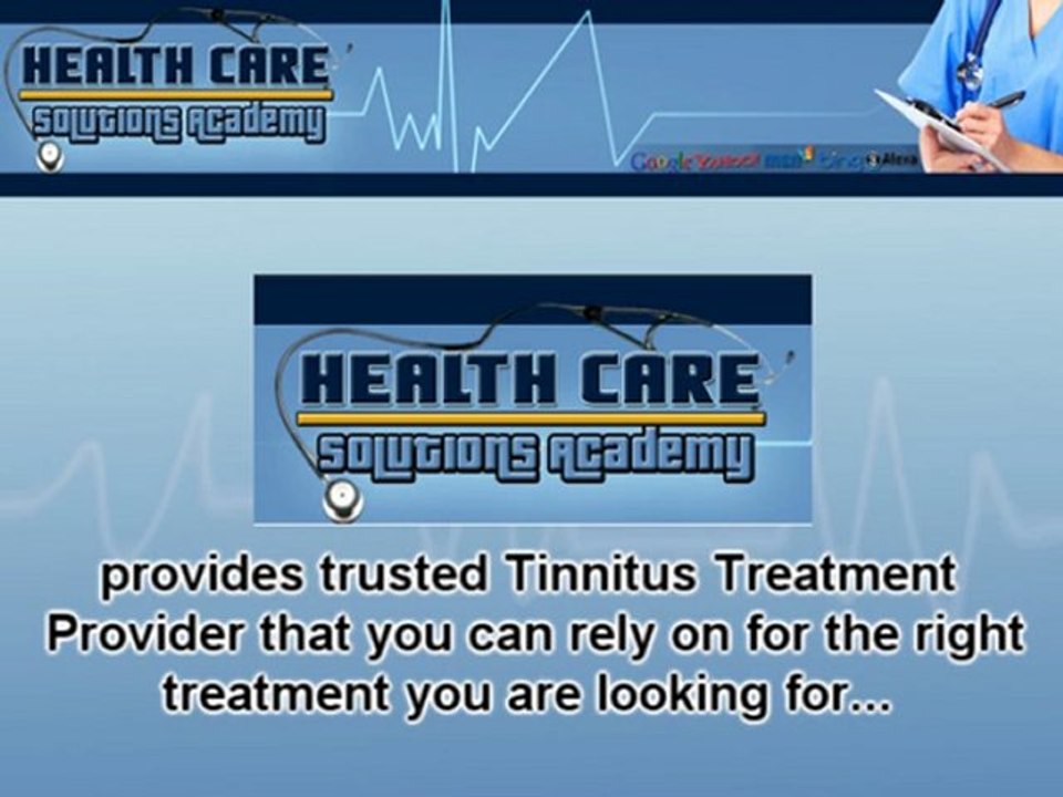 Trusted Tinnitus Treatment Provider