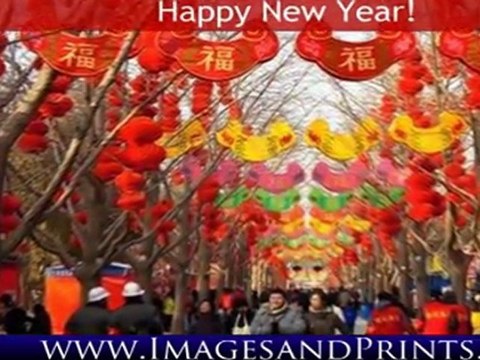 Chinese New year 2012 in Framed Prints