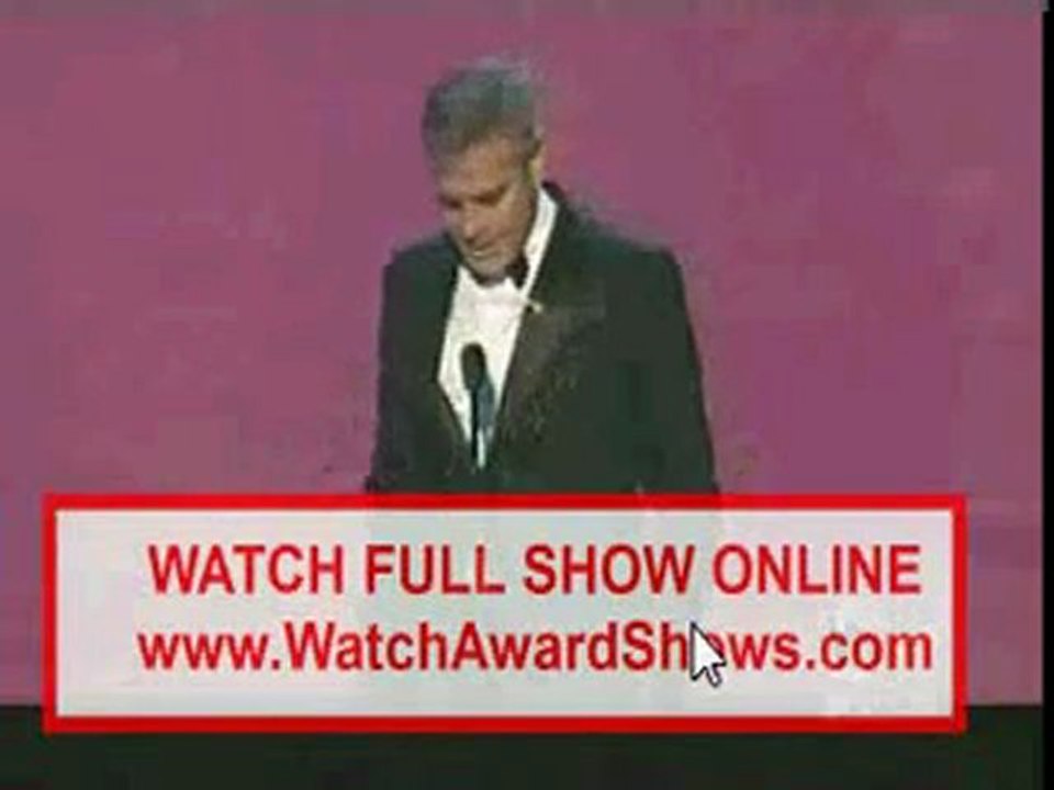George Clooney tribute to Sean Penn Critics Choice Awards 2012