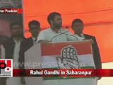 Congress Leader Rahul Gandhi in Saharanpur (U.P) Part 2