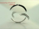 Round Cut Diamond Intertwined Anniversary Band In Channel Setting