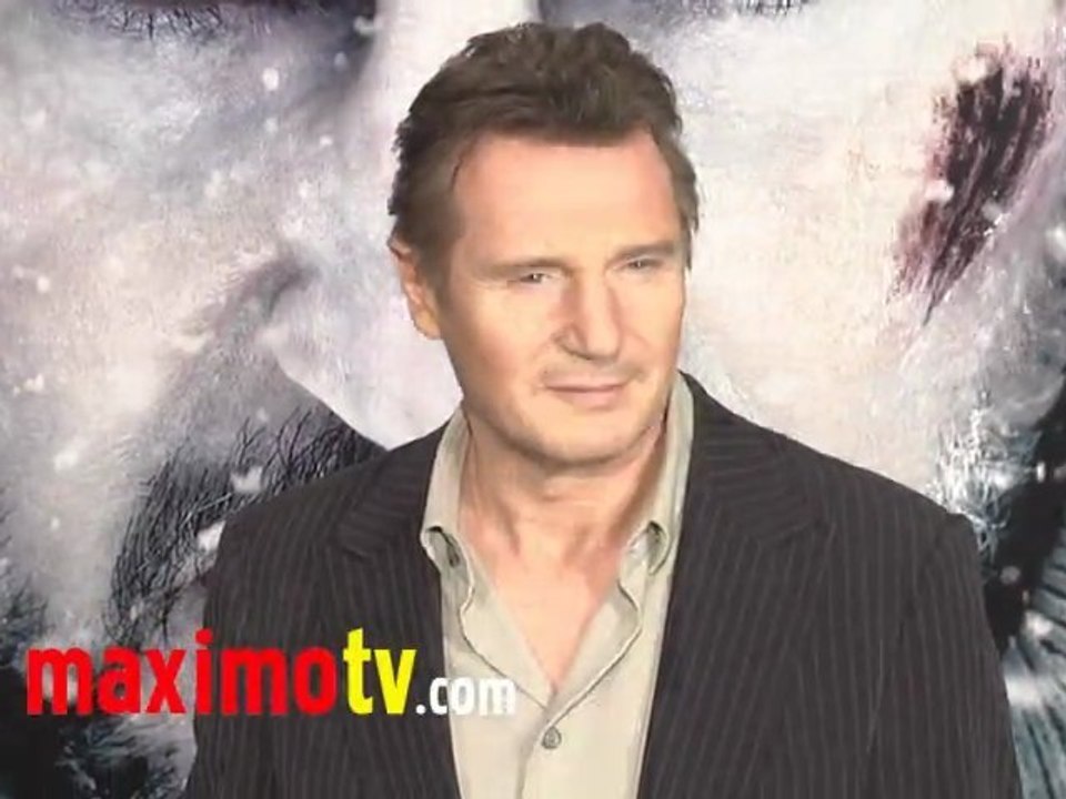 "The Grey" Premiere Red Carpet Liam Neeson, Kristen Bell, Bradley Cooper, Ray Liotta, Maggie Grace