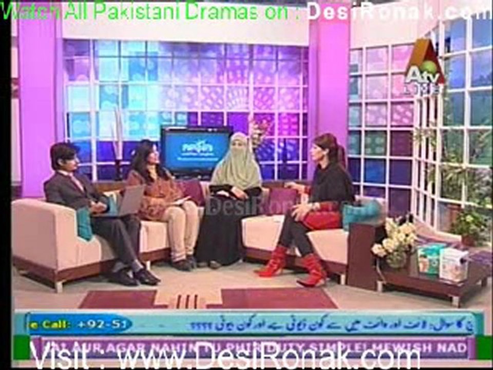 Morning With Farah By Atv - 13th January 2012 part 4