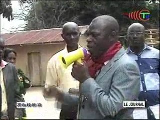 Descente de Guy Marius Okana dans la section PCT Ollombo