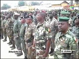 Plus de 100 militaires ont été promus ici à Brazzaville