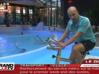 Du vélo à la piscine : Effort et Bien être !  (Tourcoing les Bains)
