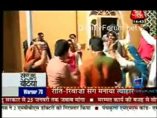 Saas Bahu Aur Betiyan [Aaj Tak] - 13th January 2012 Part2