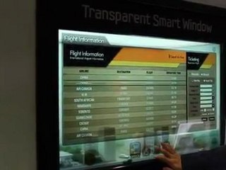 Samsung Transparent Smart Window at CES (Pocket-Lint)