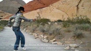 Suleman Mirza (SIGNATURE) Michael Jackson RED ROCK DANCE