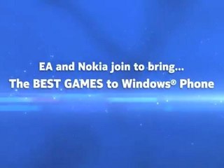 EA and Nokia bringing games to Windows Phones