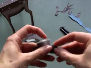 Paper toy, carte de voeux 2012