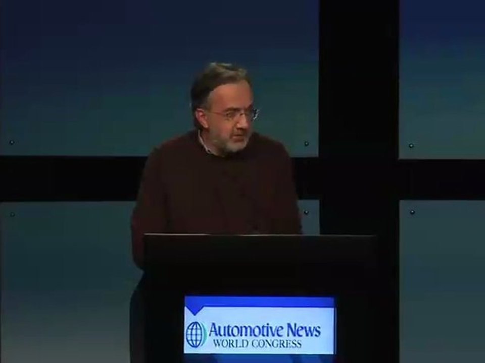 Autosital - Discours de Sergio Marchionne à l'Automotive World Congress 2012 (1/4)