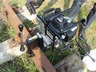 Trapano forarotaie TFF 167