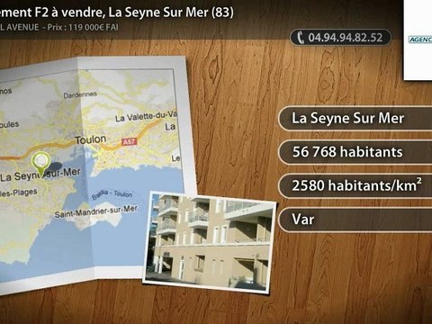Appartement F2 à vendre, La Seyne Sur Mer (83)