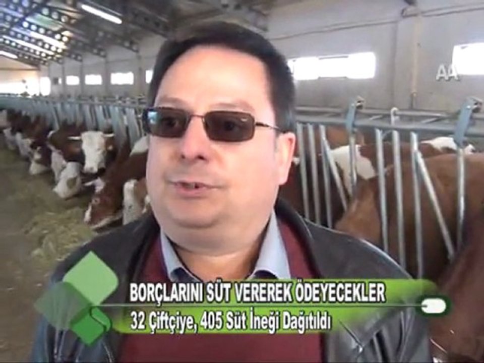 BORÇLARINI SÜT VEREREK ÖDEYECEKLER 13.01.2012