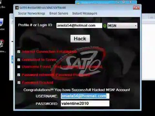 Hotmail Password Hacking Software (Fully Working 2012 New!!)