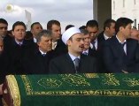 Cumhurbaşkanı Abdullah Gül ile Kırgızistan Cumhurbaşkanı Atambayev, Mehmet Hayati Eralp’in cenaze namazını katıldı