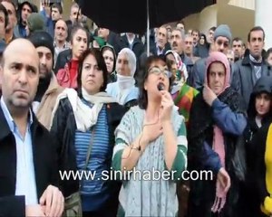 Nusaybin Belediyesine Şok Baskın'ı Protesto Edildi
