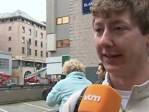 Tourists survive Belgian hostel fire