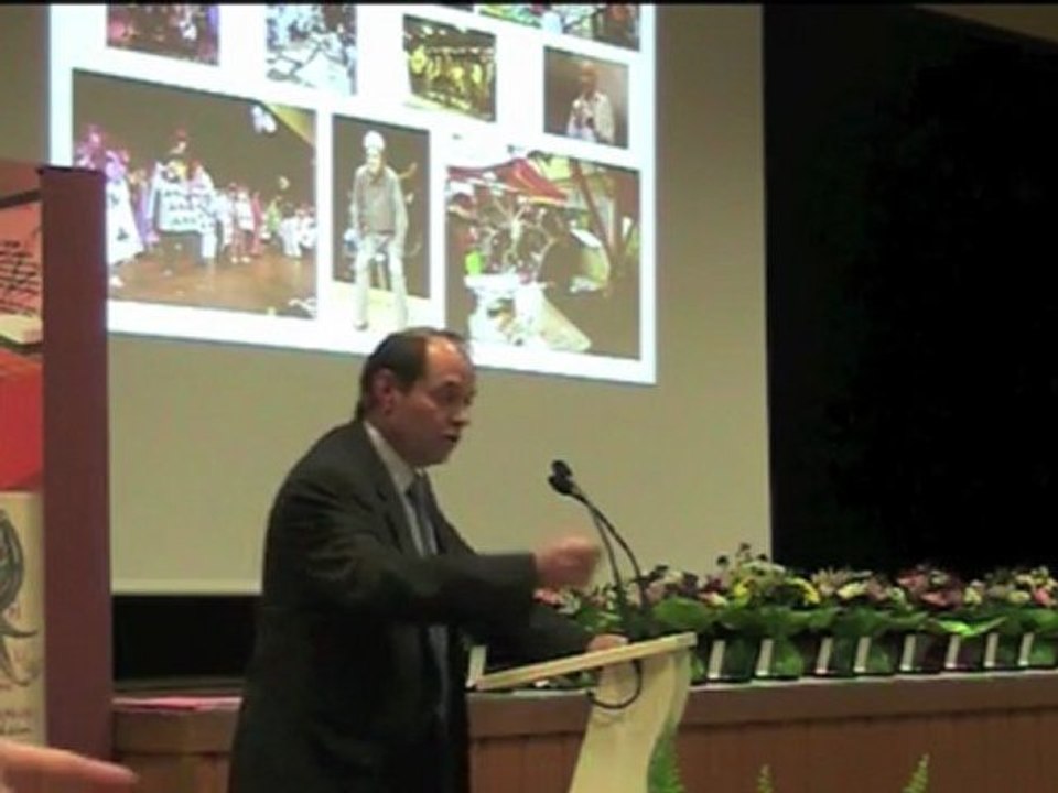 cérémonie des voeux 2012 à Avranches (50) - Guénhaël Huet, député-maire