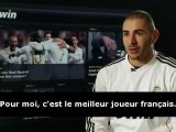 Benzema veut imiter la légende Zidane