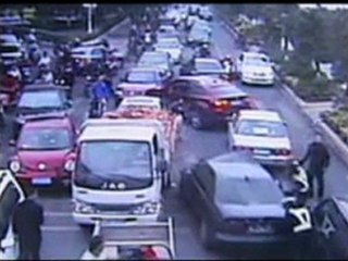 Driver of stolen car wreaks havoc as he tries to evade police