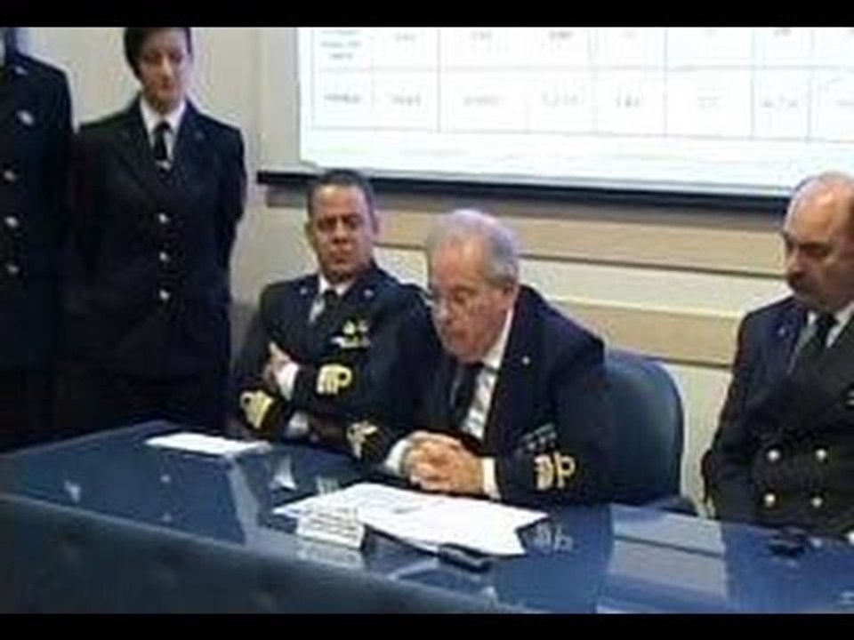 Napoli - Bilancio dell'operazione Octopus
