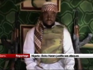 Nigeria,  Boko Haram justifie ses attaques