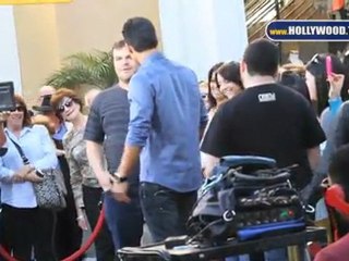 Jack Black visits The Grove