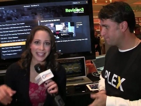 Plex: The New Multimedia Center from CES 2012 - GeekBeat.TV